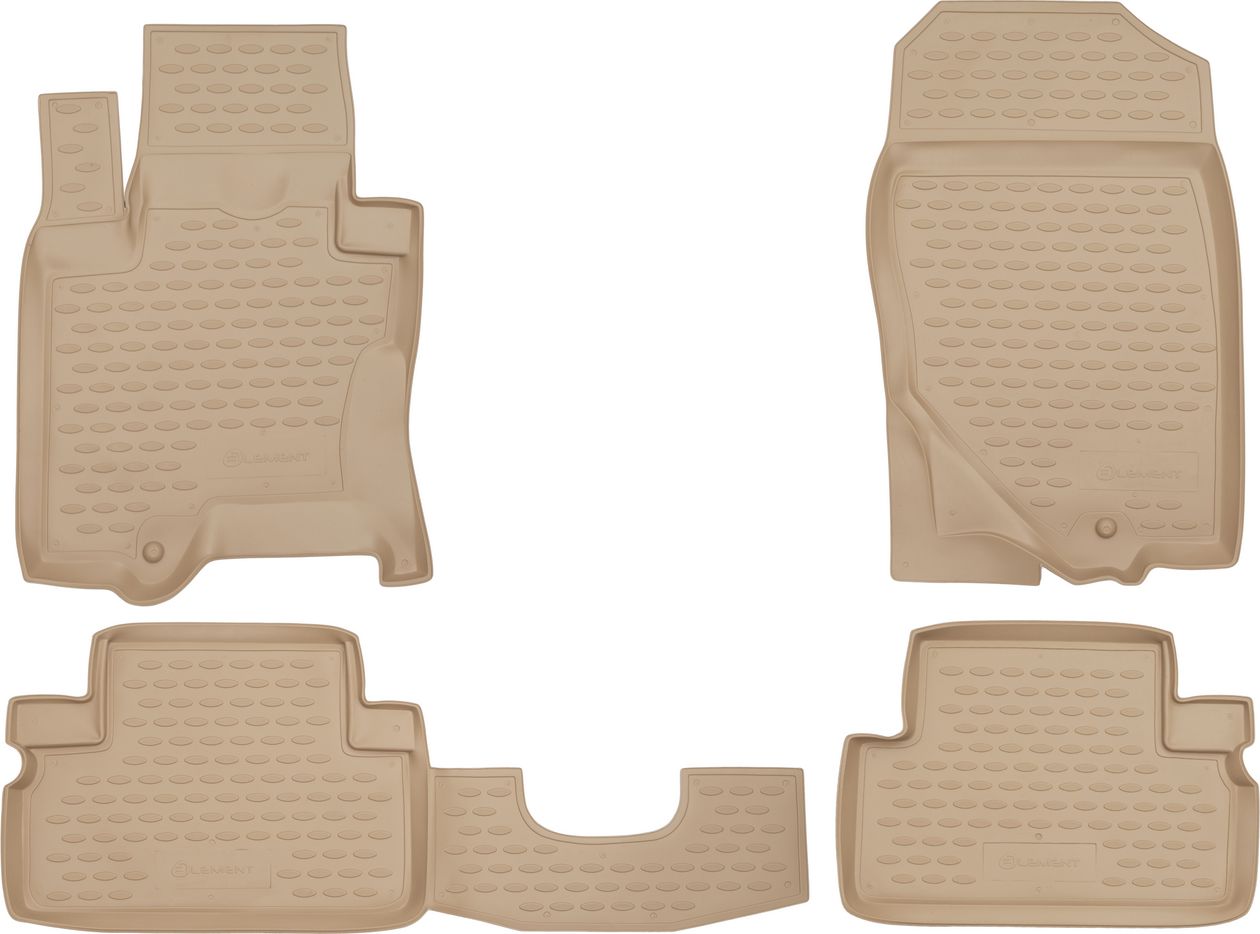 Коврики Element для салона Infiniti EX35 2008-2026 БЕЖЕВЫЕ. Артикул NLC.76.03.212