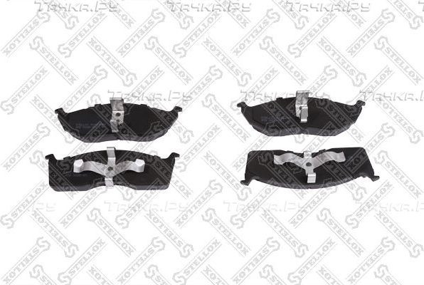 Тормозные колодки Stellox передние для Dodge Intrepid II 1997-2004. Артикул 458 000B-SX