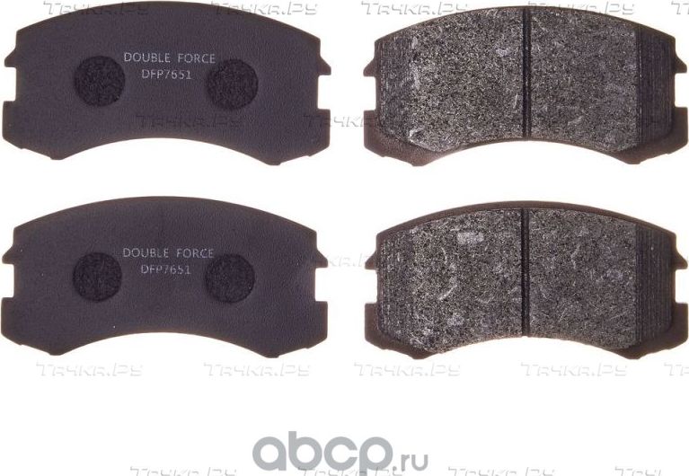 Колодки тормозные дисковые Double Force Double Force. Артикул DFP7651