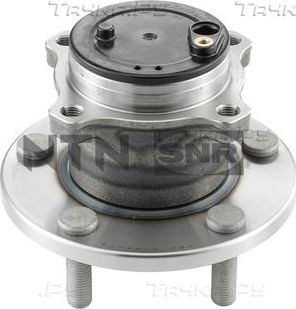 Ступица колеса с интегрированным подшипником NTN / SNR задняя для Mazda 5 I (CR) 2005-2010. Артикул R170.36