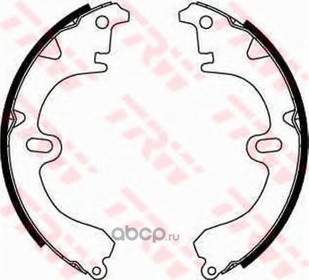 Тормозные колодки Patron задние для Toyota Corolla E90 1987-1992. Артикул PSP241