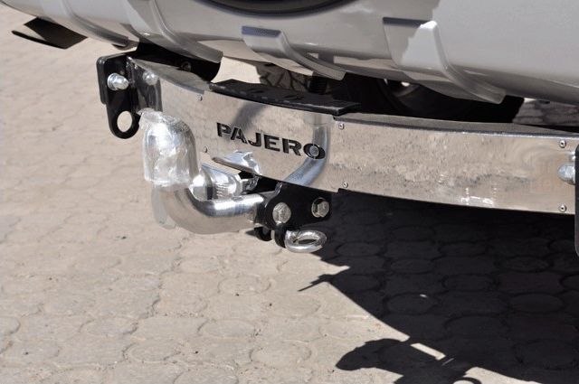 Фаркоп Baltex для Mitsubishi Pajero IV 3/5-дв. 2008-2026. (с декор. пластиной). Артикул 14206256