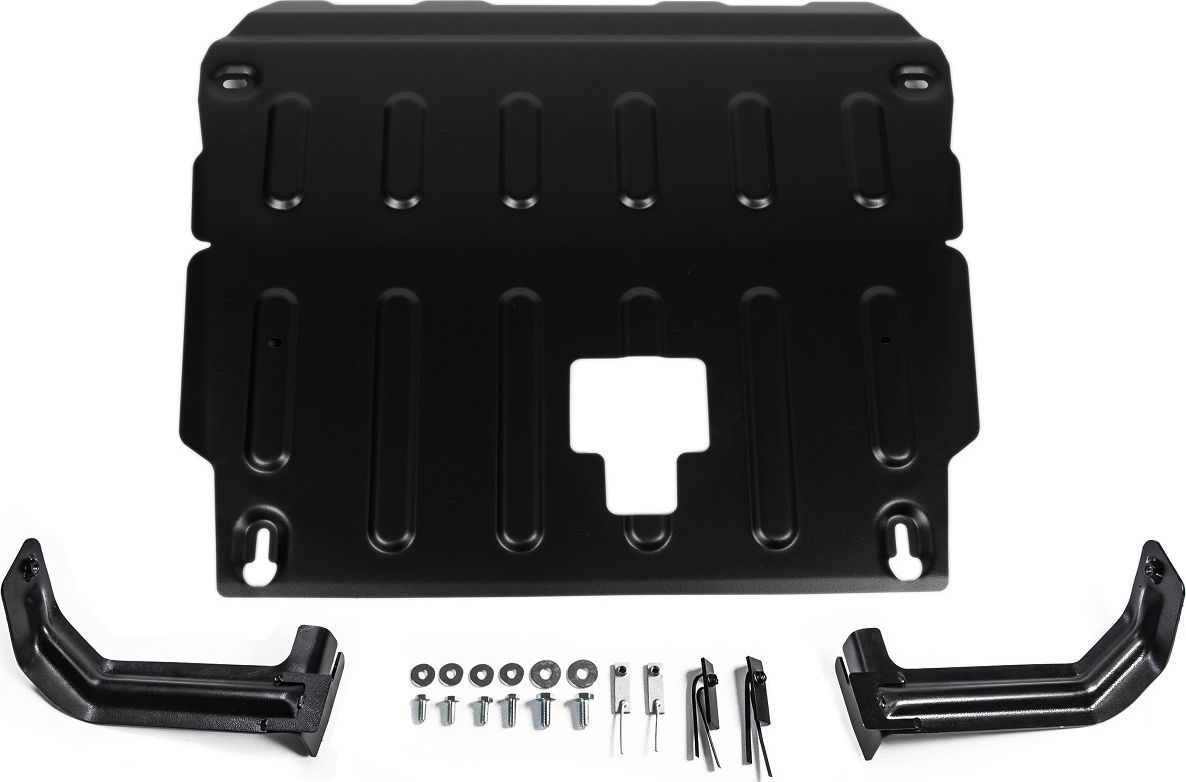 Защита АвтоБроня для картера и КПП Hyundai Creta I поколение 2016-2021. Артикул 111.02360.1.1