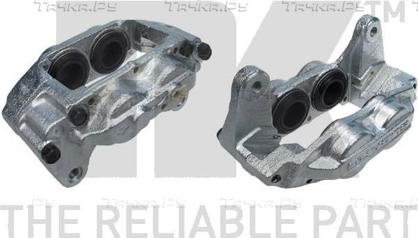 Тормозной суппорт NK (Чугун) передний левый для Subaru Impreza II 2000-2008. Артикул 214467