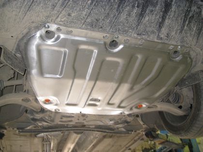 Защита алюминиевая Alfeco для картера и КПП Ford Focus III 2011-2019. Артикул ALF.07.26al