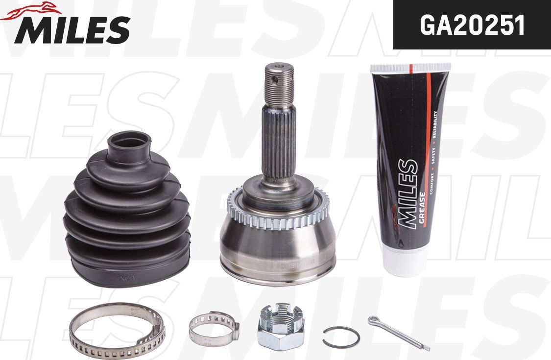 Шрус наружный (граната) Miles. Артикул GA20251