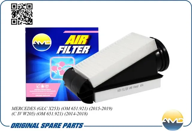 Фильтр воздушный MERCEDES GLC-CLASS X253 2015 (AMD). Артикул AMDFA449