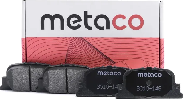 Колодки тормозные TOYOTA CAMRY -01 задн. (Metaco) Metaco. Артикул 3010146