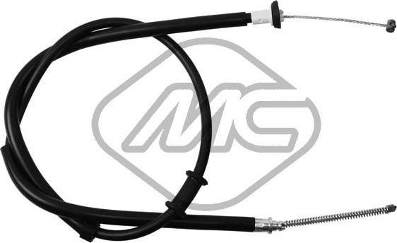 Трос ручника (тросик ручного тормоза) Metalcaucho правый для Fiat 500 II 2007-2026. Артикул 81375