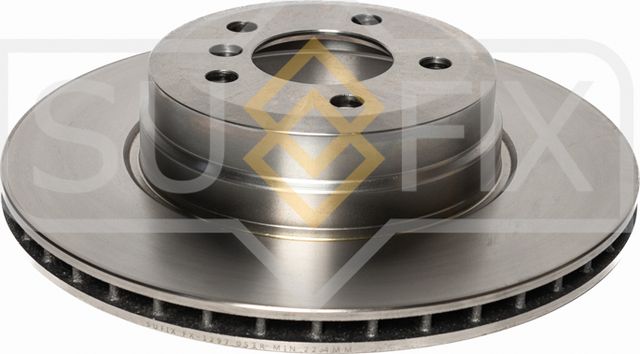 Диск тормозной задний (345x24) (Sufix). Артикул FX1297