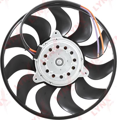 Вентилятор радиатора двигателя LYNXauto для Audi A6 allroad II (C6) 2006-2011. Артикул RF-1159
