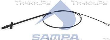 Трос ручника (тросик ручного тормоза) Sampa. Артикул 210.406