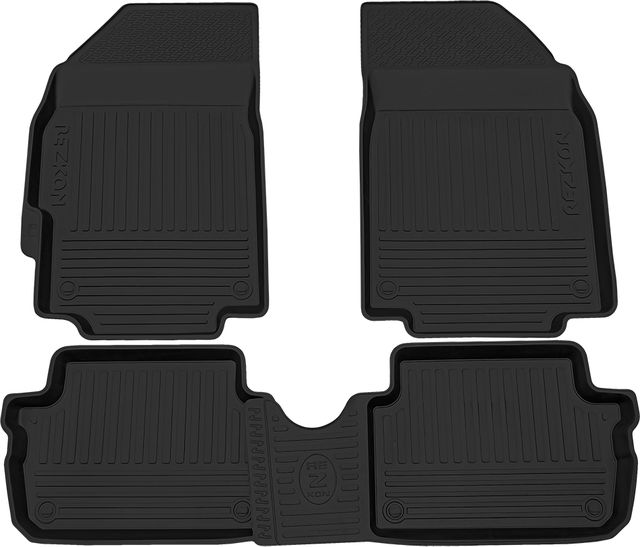 Коврики Rezkon резиновые для салона Chevrolet Spark IV 2015-2026. Артикул 1012045100