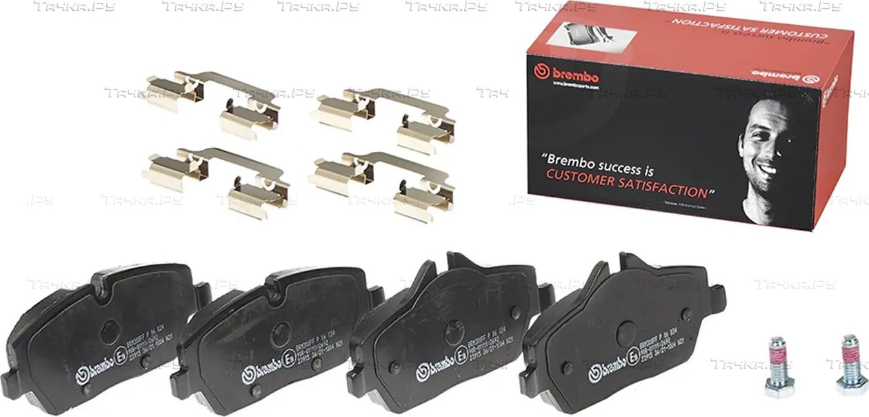 Тормозные колодки Brembo передние для MINI Coupe R58 2010-2015. Артикул P 06 034