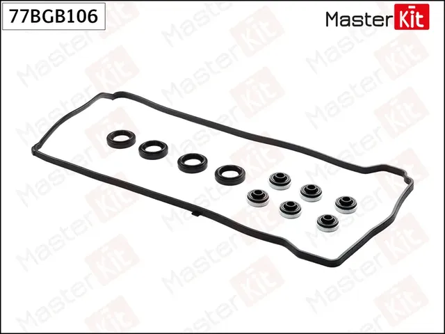 Прокладка клапанной крышки HONDA K20A K20A1 K20A4 K24A K24Z1 (Master KIT). Артикул 77BGB106