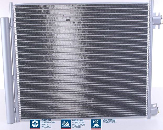Радиатор кондиционера (конденсатор) Nissens (алюминий). Артикул 940546
