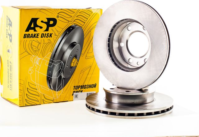 Тормозной диск MB SPRINTER 06->/VW CRAFTER 06-> перед. вент. (ASP). Артикул 030205