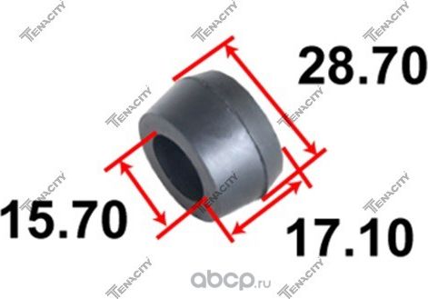 Втулка заднего амортизатора (Tenacity). Артикул ASMTO1108