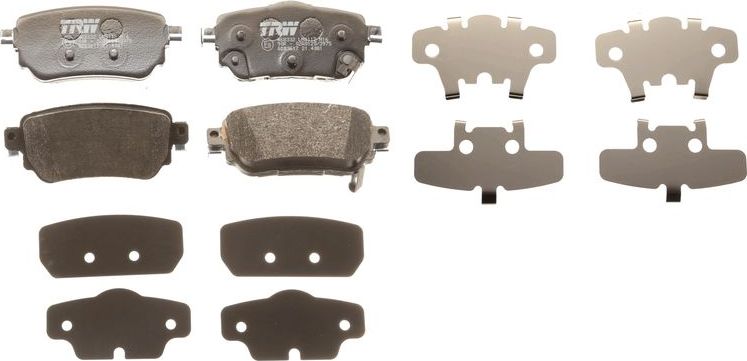 Тормозные колодки TRW. Артикул GDB3617
