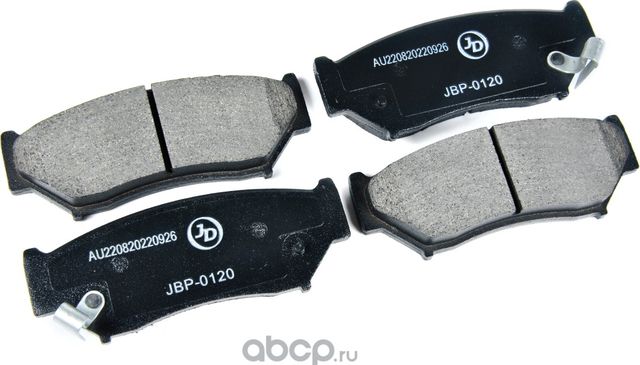 Колодки тормозные, передние D9019MH (Just Drive). Артикул JBP0120