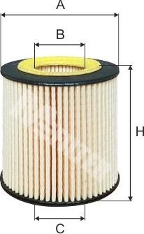 Масляный фильтр MFilter для Opel Vectra C 2004-2009. Артикул TE 4006