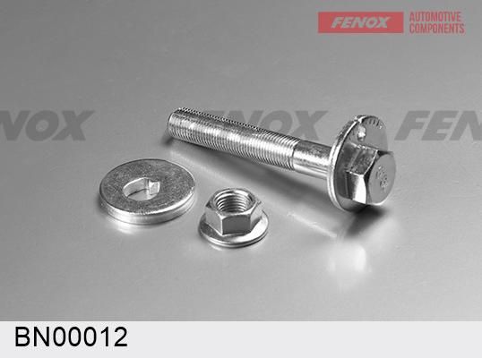 Болт эксцентрик NISSAN MURANO/TEANA 08- к-т болт шайба гайка Fenox. Артикул BN00012