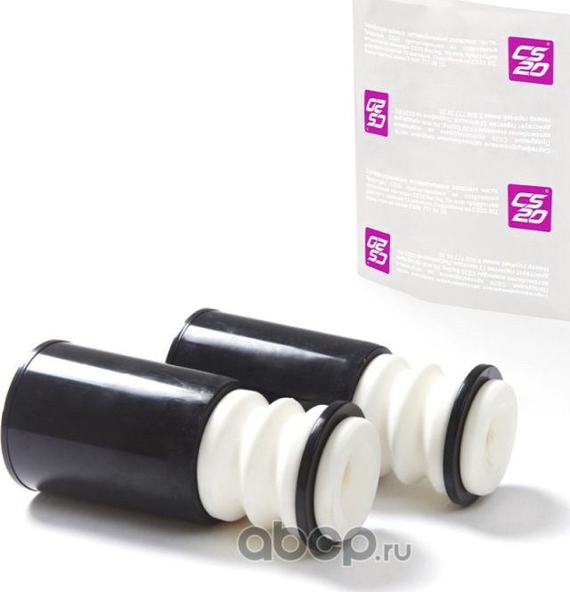 отбойник передней стойки CS20 для а/м LADA Vesta пенополиуретан БЕЛЫЙ с пыльнико (CS-20). Артикул 11076