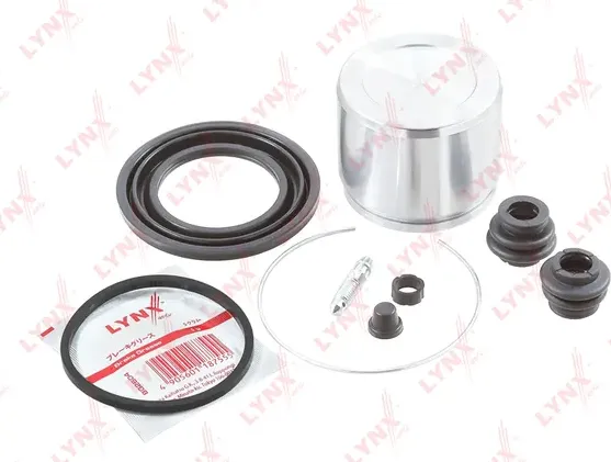 Ремкомплект суппорта TOYOTA Corolla (06-14) тормозного с поршнем переднего LYNX (Lynxauto). Артикул BC6465