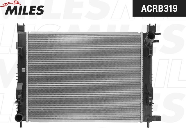Радиатор охлаждения двигателя Miles для Renault Logan II 2008-2026. Артикул ACRB319