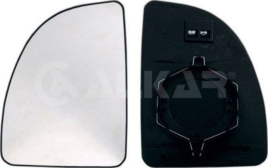 Зеркальное стекло бокового зеркала Alkar правое для Citroen Jumper I 2002-2006. Артикул 6432921