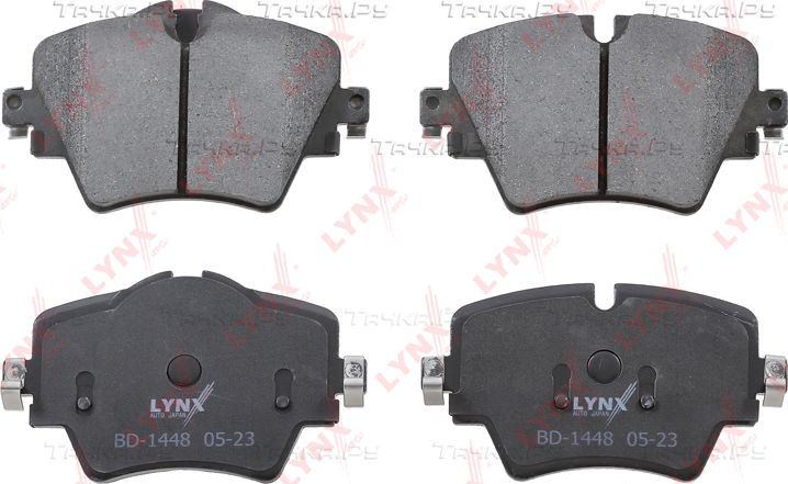 Тормозные колодки LYNXauto передние для BMW 2 Active Tourer F45 2013-2026. Артикул BD-1448