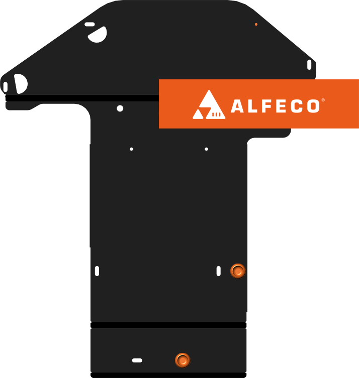 Защита Alfeco для картера и КПП BMW 3 Е90-91 2008-2011. Артикул ALF.34.52