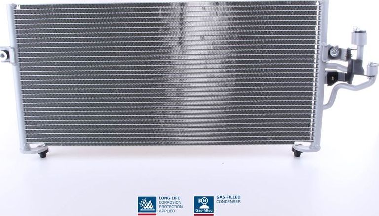 Радиатор кондиционера (конденсатор) Nissens (алюминий). Артикул 94357