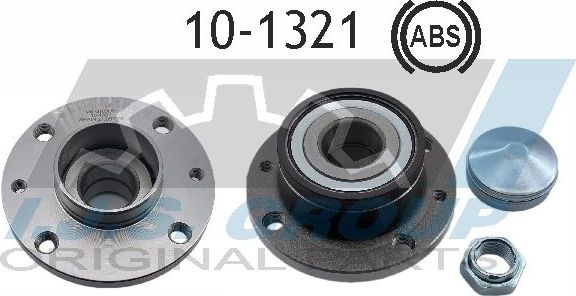 Ступичный подшипник (комплект) IJS Group Technology & Quality. Артикул 10-1321