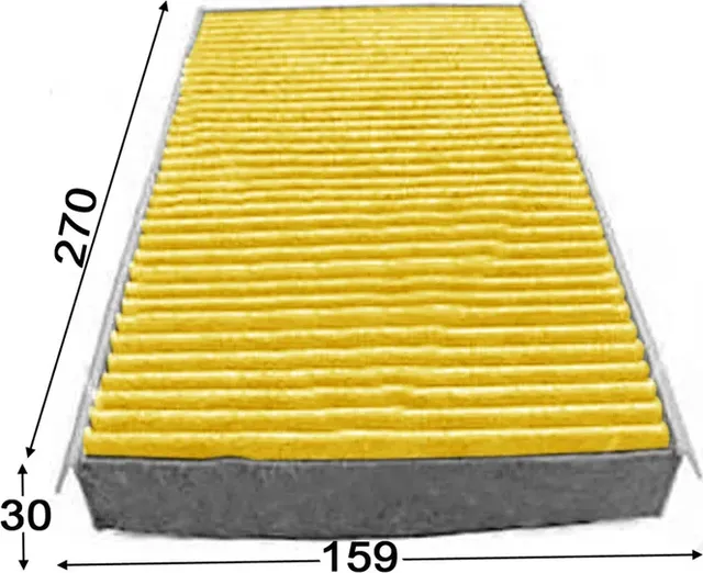 Фильтр салона LAND ROVER RR SPORT/DISCOVERY 04- угольный антибактериальный (Azumi). Артикул AC47113B