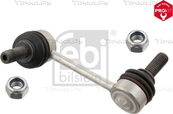 Стойка (тяга) стабилизатора Febi Bilstein (сталь) передняя левая для Alfa Romeo 159 2005-2012. Артикул 29399
