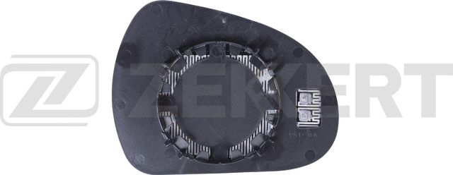 Зеркальное стекло бокового зеркала Zekkert левое для Peugeot 207 I 2006-2015. Артикул SP-1106