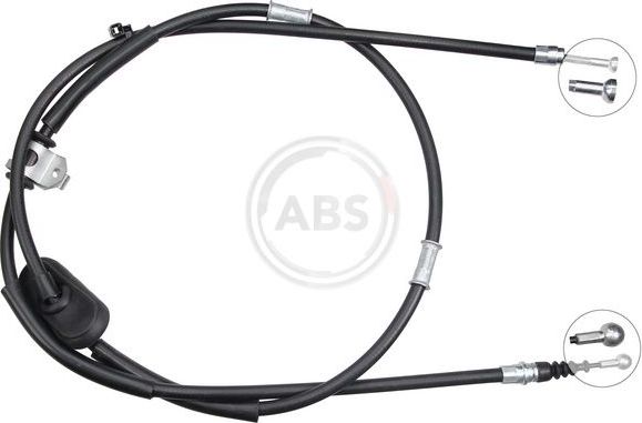 Трос ручника (тросик ручного тормоза) ABS. Артикул K13993