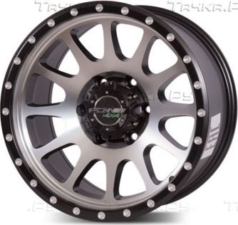 Колёсный диск PDW литой серебристый M2 6x139,7 8xR17 D110.1 ЕТ20 для Nissan Terrano II 1993-2006. Артикул 20/64/52/98