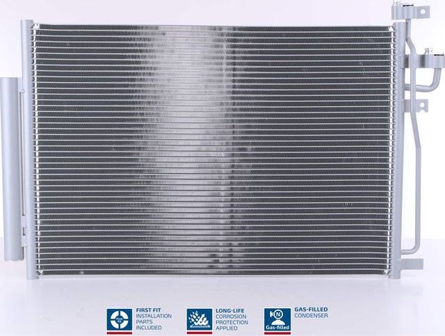 Радиатор кондиционера (конденсатор) Nissens (алюминий) для Opel Antara I 2006-2017. Артикул 940010