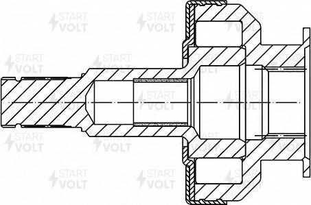 Бендикс стартера StartVOLT. Артикул VCS 1108