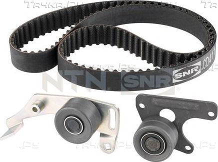 Ремень ГРМ с роликами (комплект) NTN / SNR для Peugeot 205 1983-1998. Артикул KD459.00