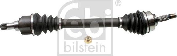 Полуось (привод в сборе, приводной вал) Febi Bilstein передняя левая для Peugeot 207 I 2006-2015. Артикул 183632