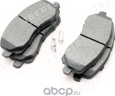 КОЛОДКИ ТОРМ.ПЕР., К-Т MITSUBISHI LANCER X (CY_A) (Iberis). Артикул IB153071