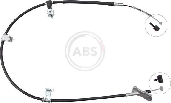 Трос ручника (тросик ручного тормоза) ABS задний левый для Honda HR-V I 1999-2006. Артикул K17357