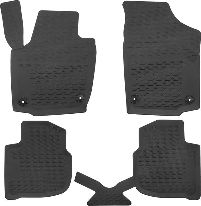 Коврики Element с противоскользящими шипами для салона Skoda Rapid 2012-2020. Артикул ELEMENT051094210