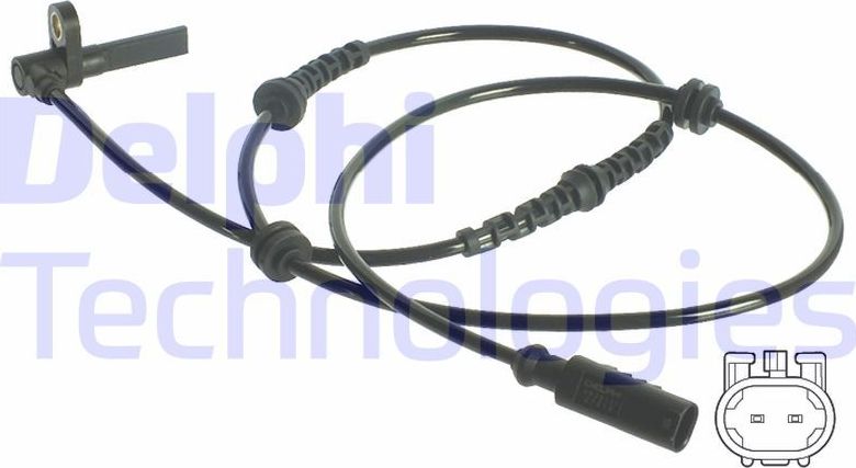 Датчик ABS Delphi. Артикул SS20129