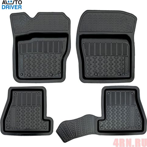 Коврики резиновые Avtodriver для салона Mazda 3 II 2007-2013. Артикул ADRPRO032