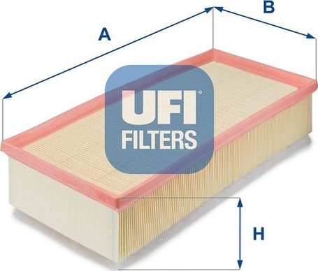 Воздушный фильтр UFI для Fiat Ulysse II 2006-2010. Артикул 30.330.00