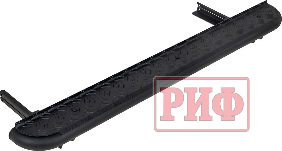 Пороги силовые РИФ для ВАЗ Нива 2131 1977-2020 Чёрные. Артикул RIFNVA-40000-B